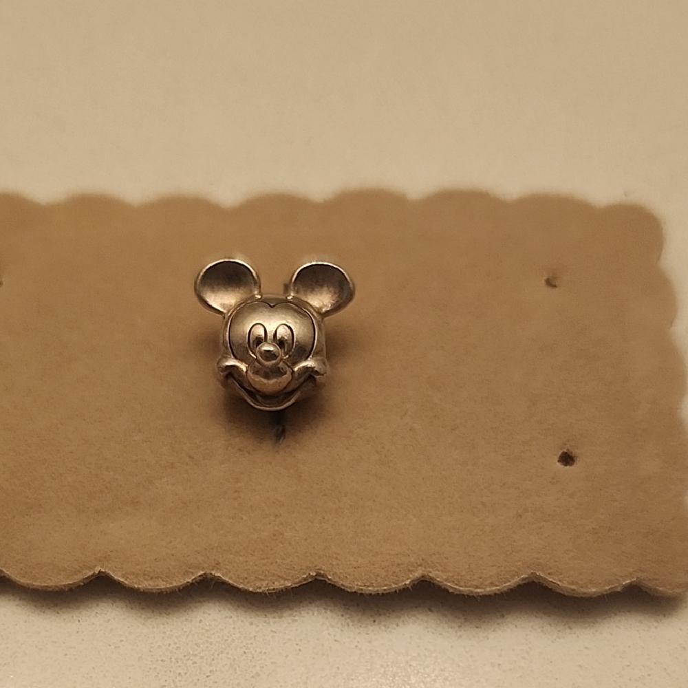 Silver Mickey Mouse Kids Pin